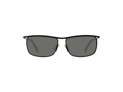 Shop Celine Cl40099u Rectangle Sunglasses In Grey