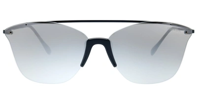 Shop Prada Ps 52us Square Sunglasses In White