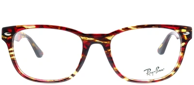 Shop Ray Ban Rx 5359 Square Eyeglasses In White
