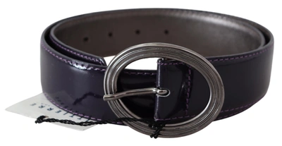Shop Exte Oval Metal Buckle Waist Leather Women's Belt In Black
