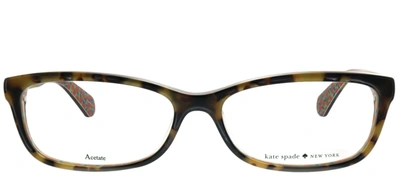Shop Kate Spade Jessalyn Rectangular Eyeglasses In White