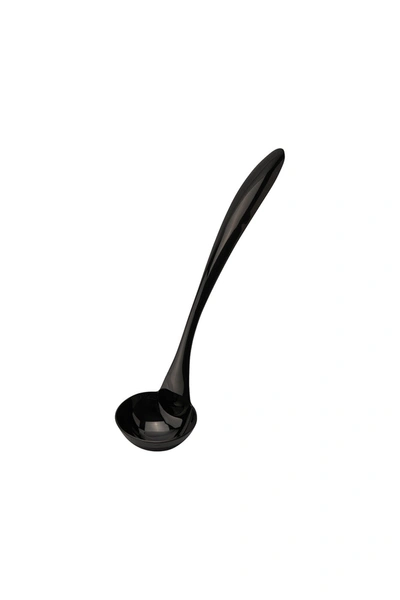 Cuisipro Black Tempo Noir Mirror Finished Ladle, 10 Inch In Black