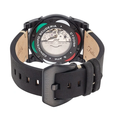 Shop Ct Scuderia Men's Corsa Automatico 44mm Automatic Watch In Black