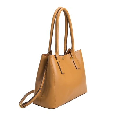 Shop Melie Bianco Isabella Camel Large Shoulder Bag In Brown