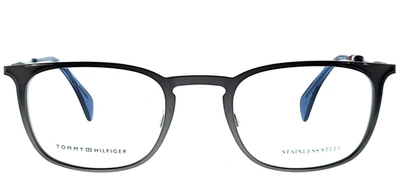 Shop Tommy Hilfiger Th 1473 Square Eyeglasses In Blue