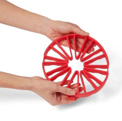 Cuisipro Silicone Dual Trivet, Red In Red