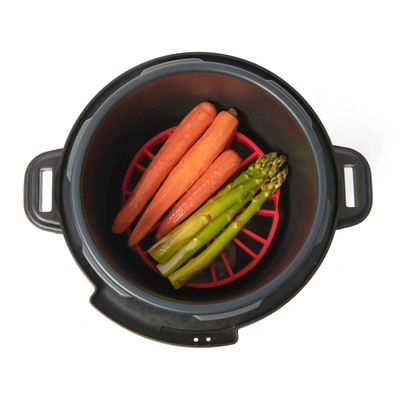 Cuisipro Silicone Dual Trivet, Red In Red