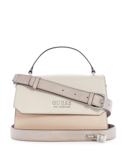 Guess Factory Scriba Mini Crossbody In Beige ModeSens