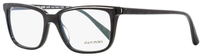 Shop Alain Mikli Men's Eyeglasses A03079 003 Crystal Black 54mm
