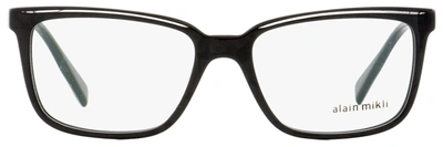 Shop Alain Mikli Men's Eyeglasses A03079 003 Crystal Black 54mm
