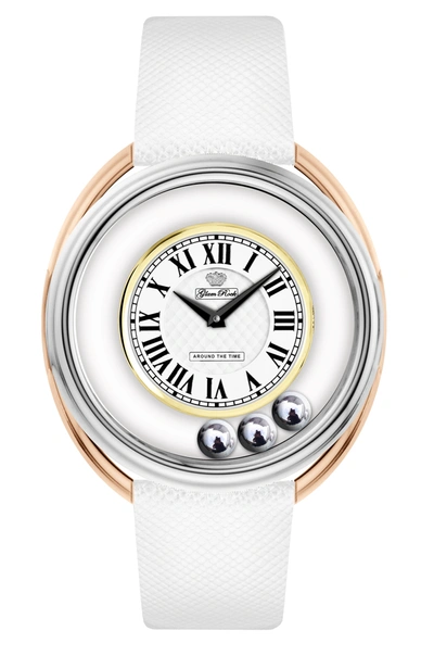 Shop Glam Rock Women's Around The Time 40mm Quartz Watch In Gold