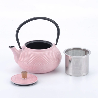Minimal Enameled Cast Iron Teapot - Classic In Multi