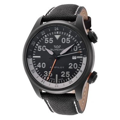 Shop Glycine Men's Airpilot Gmt 44 44mm Quartz Watch In Silver