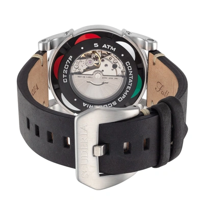 Shop Ct Scuderia Men's Corsa Automatico 44mm Automatic Watch In Silver