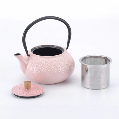 Minimal Enameled Cast Iron Teapot - Classic In Multi