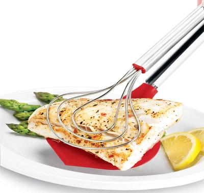 Cuisipro Fish Tongs In Red