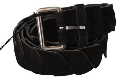 Shop Gf Ferre' Wx Tone Buckle Waist Men's Belt In Black