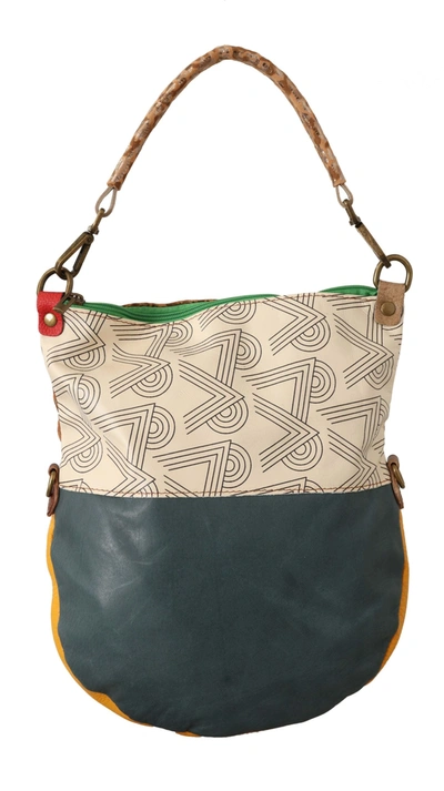 Shop Ebarrito Genuine Leather Shoulder Strap Tote Women Women's Handbag In Beige