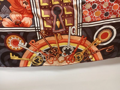 Ferragamo Salvatore  Women's 707750 Print Silk Scarf In Multi