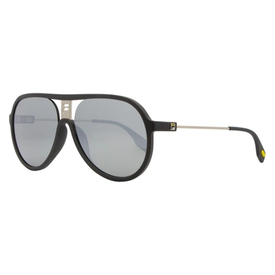 Shop Fila Pilot Sunglasses Sf9363 968x Matte Grey 59mm 9363