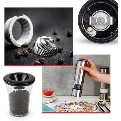 Peugeot Elis Sense U-select Pepper Mill 8-inch In Silver