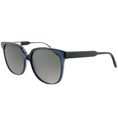 Shop Victoria Beckham Refined Classic Vbs 104 C04 Womens Square Sunglasses In Blue