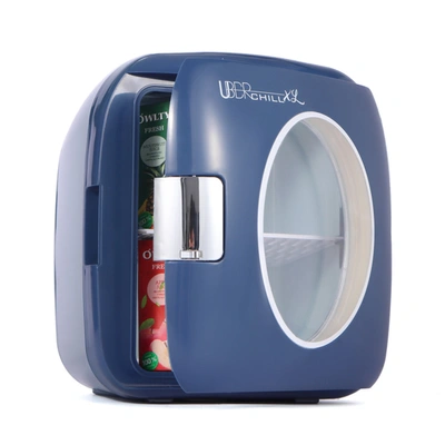 Shop Uber Appliance Uber Chill Personal And Portable Mini Cooler And Warmer - 12 Can/9l In Blue