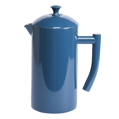 Shop Frieling Double-walled Stainless Steel French Press Coffee Maker, 34 Fl oz In Blue