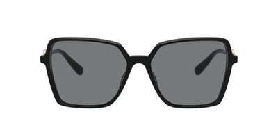 Versace 0ve4396f Gb1/87 Square Sunglasses In Grey