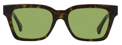 Shop Retrosuperfuture Unisex Rectangular Sunglasses America 88u 3627 Havana 52mm In Green