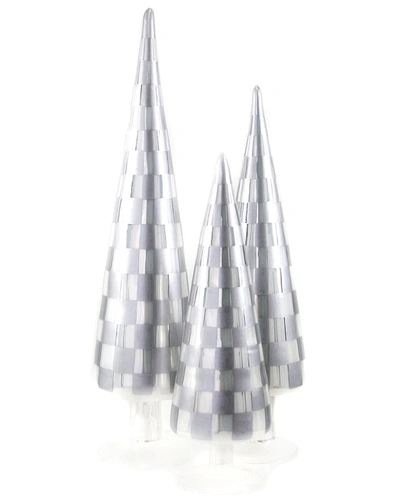 Shop Cody Foster & Co. Trees-gray Set/3 In Grey
