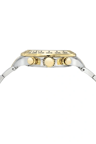 Shop Porsamo Bleu Preston Men's Bracelet Watch In White