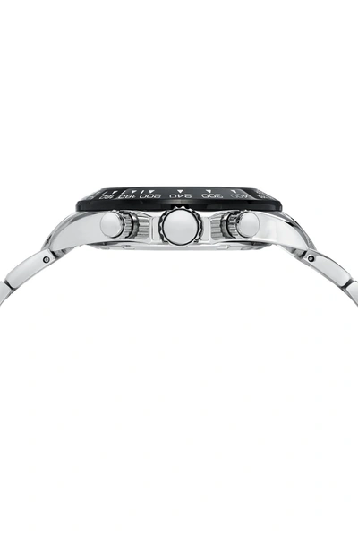 Shop Porsamo Bleu Preston Men's Bracelet Watch In Silver