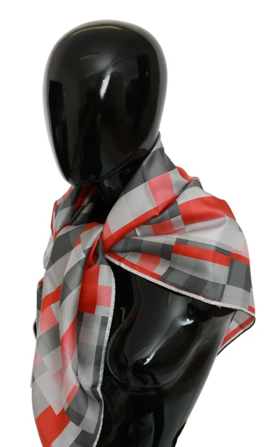 Shop Costume National Silk Shawl Foulard Wrap Women's Scarf In Multi