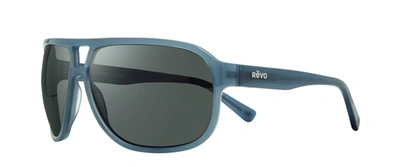 Revo Hank Re 1145 00 Gy Navigator Polarized Sunglasses In Grey