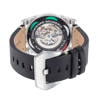 Shop Ct Scuderia Men's Corsa Automatico 44mm Automatic Watch In Silver