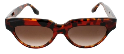 Shop Victoria Beckham Vb602s 616 Rectangle Sunglasses In Multi