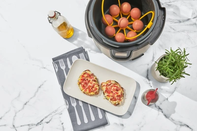 Cuisipro Silicone Egg Rack, Yellow In Yellow