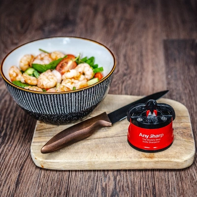 Anysharp Knife Sharpener - Pro In Red