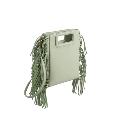 Melie Bianco Jamie Mint Recycled Vegan Crossbody Bag In Green