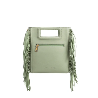 Melie Bianco Jamie Mint Recycled Vegan Crossbody Bag In Green