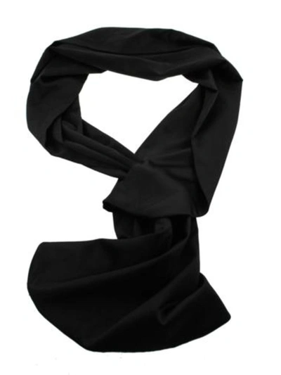 Shop Adrianna Papell Womens Satin Pull Through Shawl/wrap In Black