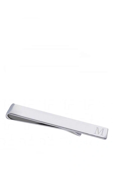 Shop Stephen Oliver Silver Initial "m" Tie Bar