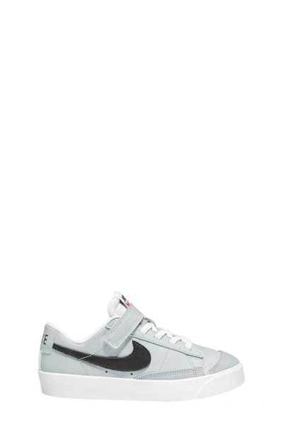 Shop Nike Kids' Blazer Low '77 Low Top Sneaker In Pure Platinum/ Black/ White