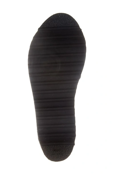 On Foot Samoa 310 Wedge Sandal In Black