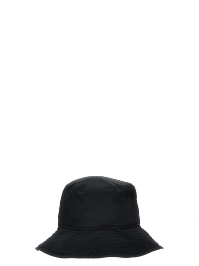 X New Era Logo Embroidered Bucket Hat In 1 Black