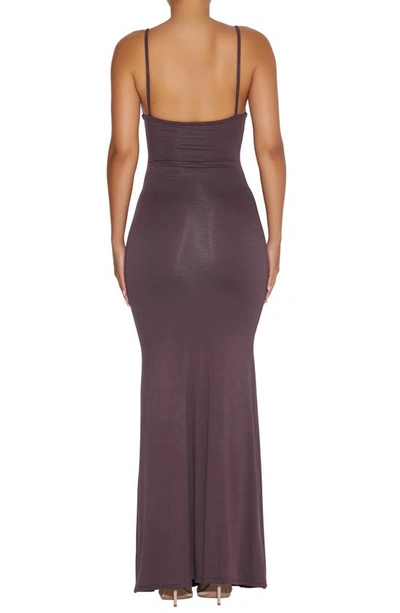 Shop Naked Wardrobe The Nw Everything Dress In Espresso