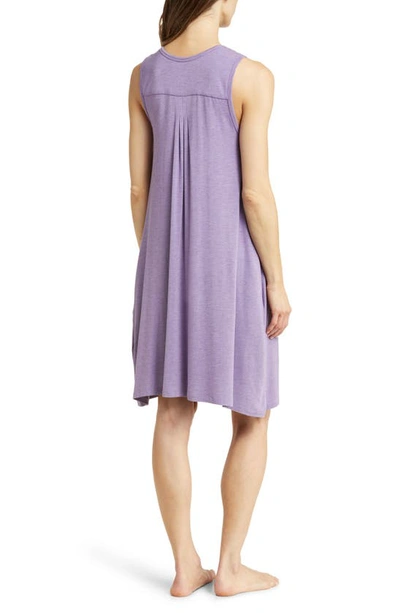 Shop Papinelle Pleated Chemise In Wisteria