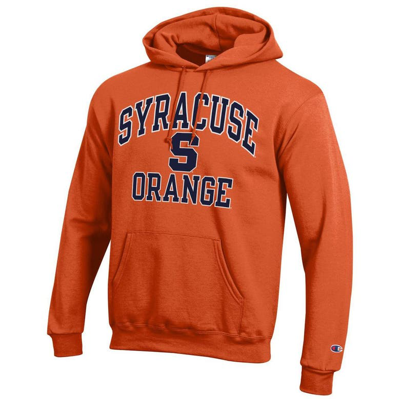 Shop Champion Orange Syracuse Orange High Motor Pullover Hoodie