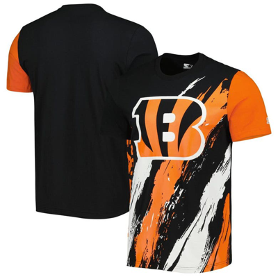 Men's Cincinnati Bengals Starter Black Extreme Defender T-Shirt